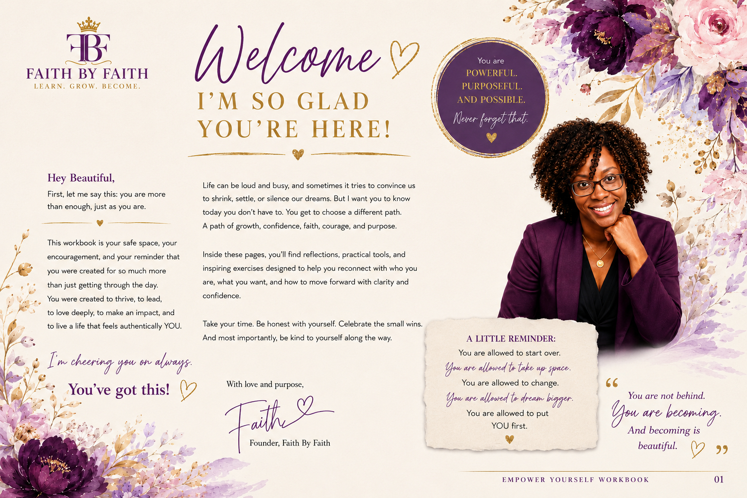 Faith By Faith welcome